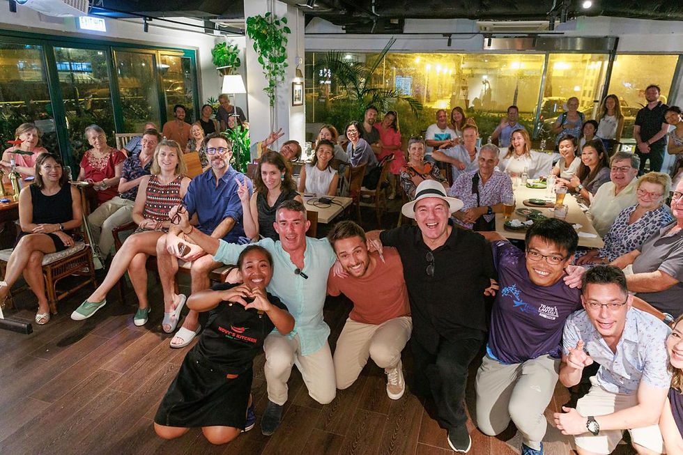 Entrepreneurs of Lantau 2 year Anniversay wit hJo Lodder telling his story and sharing his up coming adventure Unbound Ultra Run - 3,000KM run across China